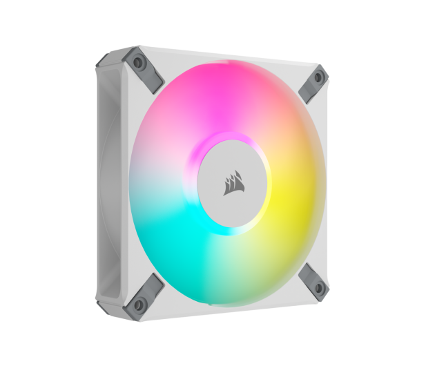 Corsair iCUE AF120 RGB ELITE PWM White 120mm - 1146807 - zdjęcie 4